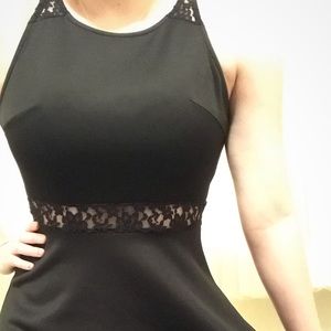 Black Dress with Lace